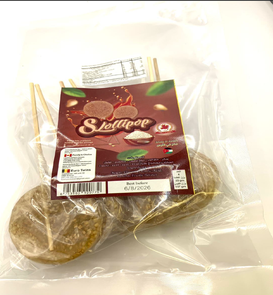 مصاصات صغيرة – 6 قطع