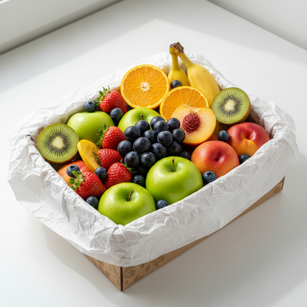 علبة فواكه مشكلة